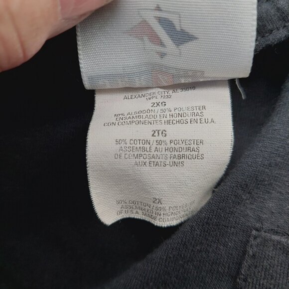 Jim Bos Tee Shirt Mens 2XL Black Hocking Hills Ohio Jimbo’s Short Sleeve - Picture 6 of 10